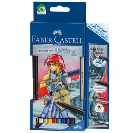 Art Grip Aquarelle Anime Art Fantasy Watercolour Pencil Set